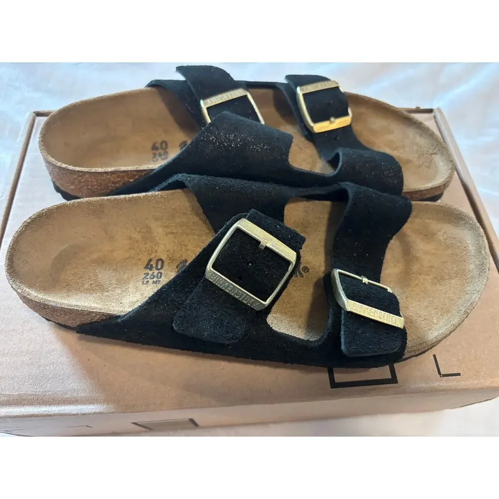 NWT Birkenstock Arizona - Shimmering size 40 (9-9.5)